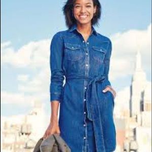 Beautiful Utility Jean Dress